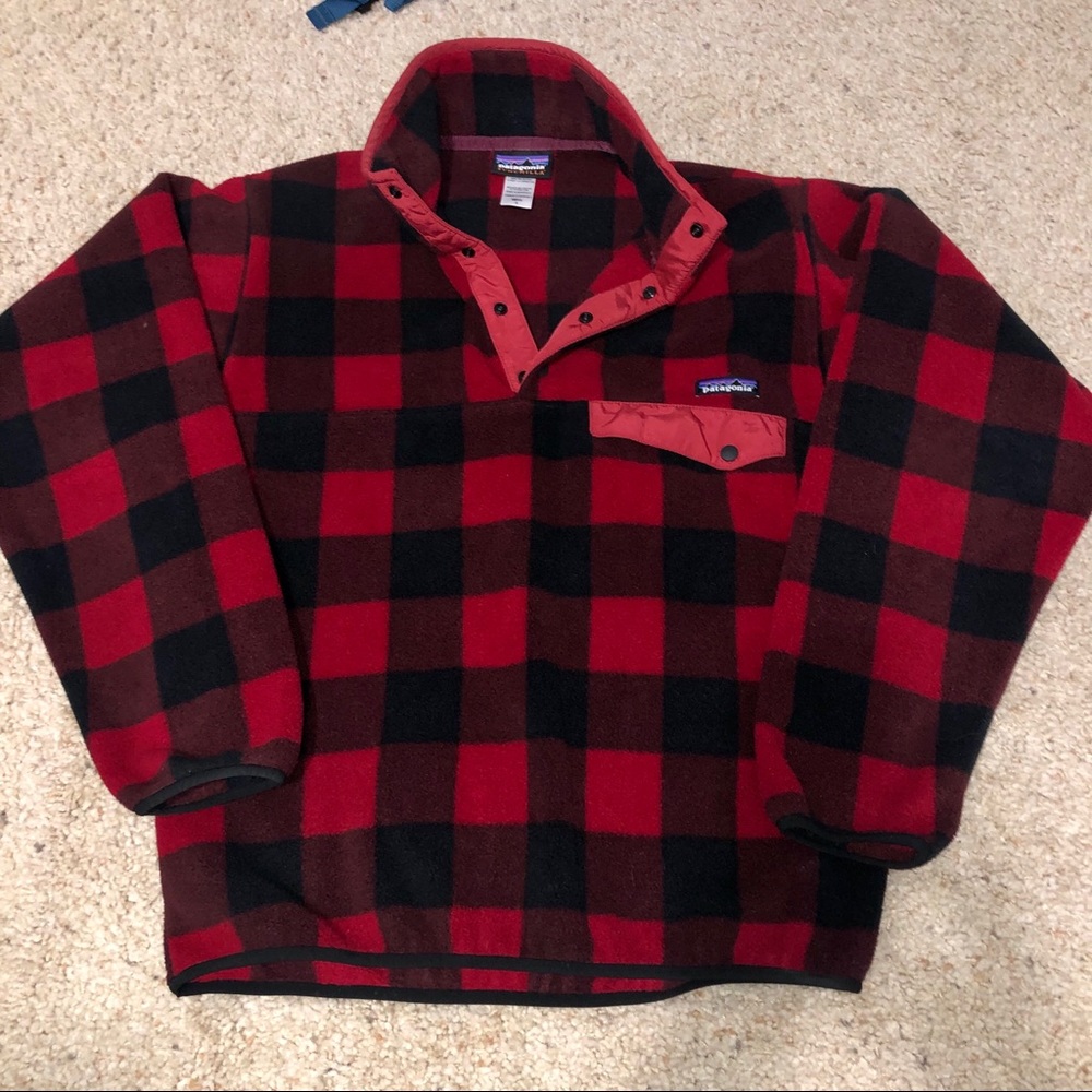 ⛰Patagonia⛰Synchilla T-Snap Pullover